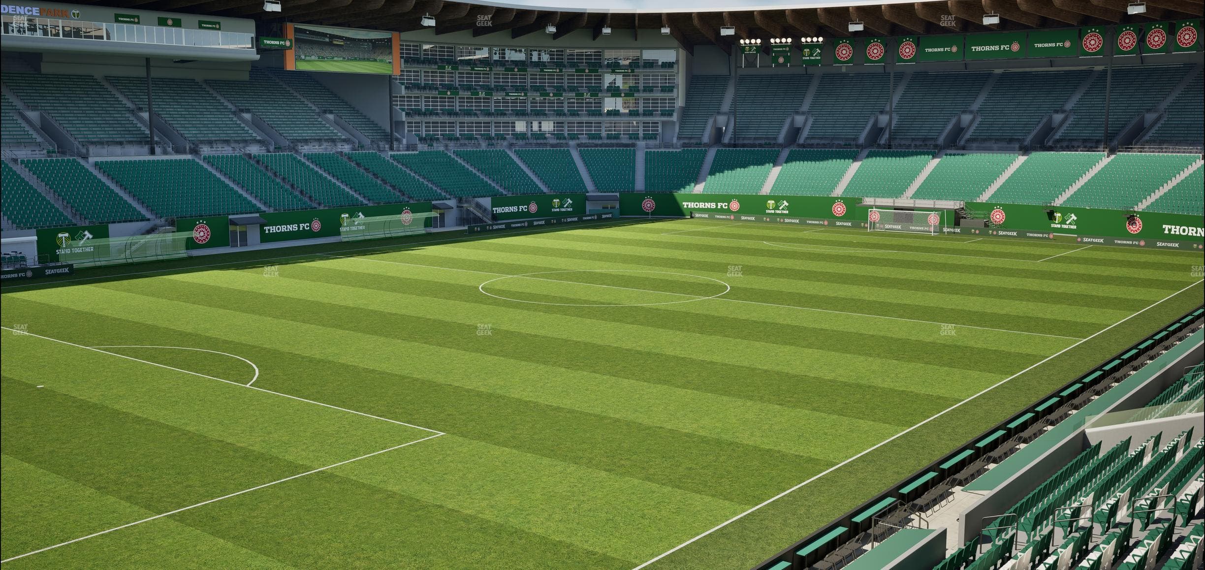 Providence Park - Section Loge 6 Seat View