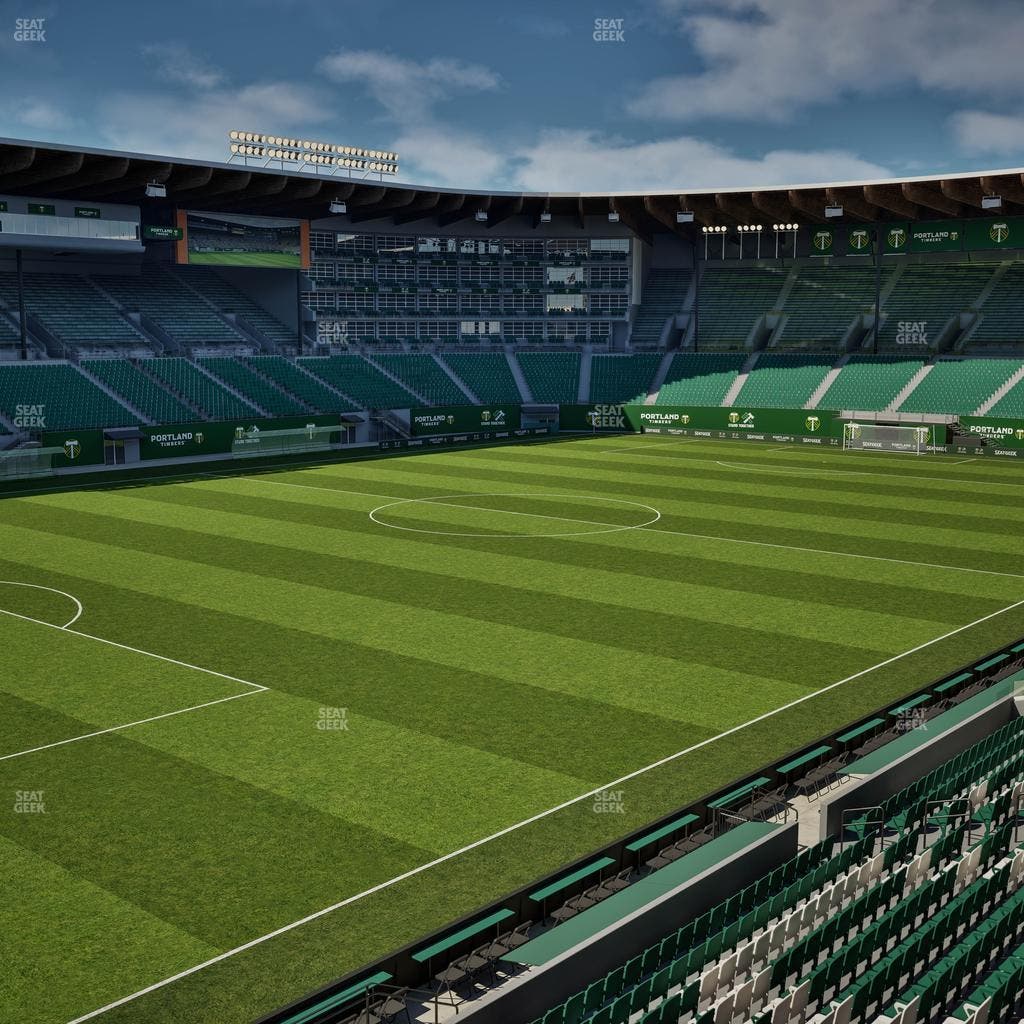Providence Park - Section Loge 7 Seat View