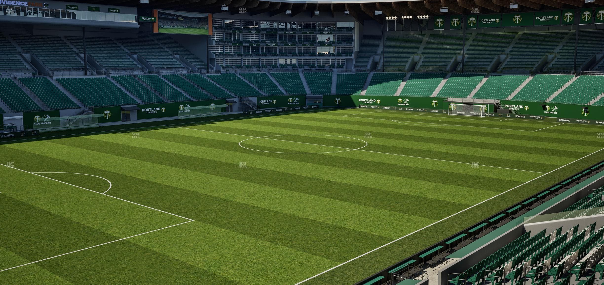 Providence Park - Section Loge 7 Seat View