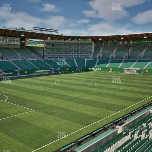 Providence Park - Section Loge 7 Seat View