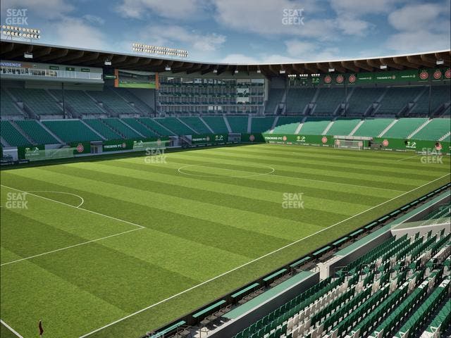 Providence Park - Section Loge 7 Seat View