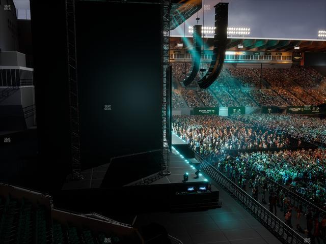 Providence Park - Section Loge 7 Seat View