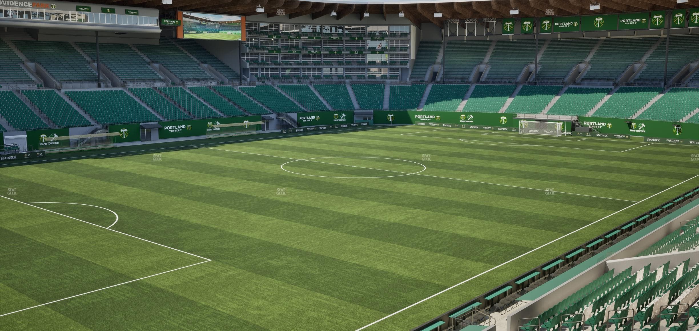 Providence Park - Section Loge 7 Seat View
