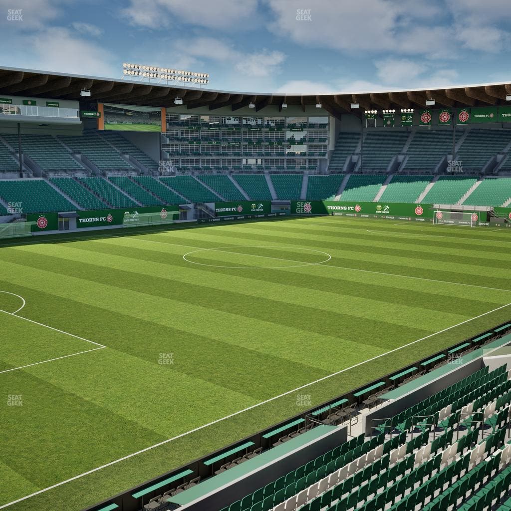 Providence Park - Section Loge 8 Seat View