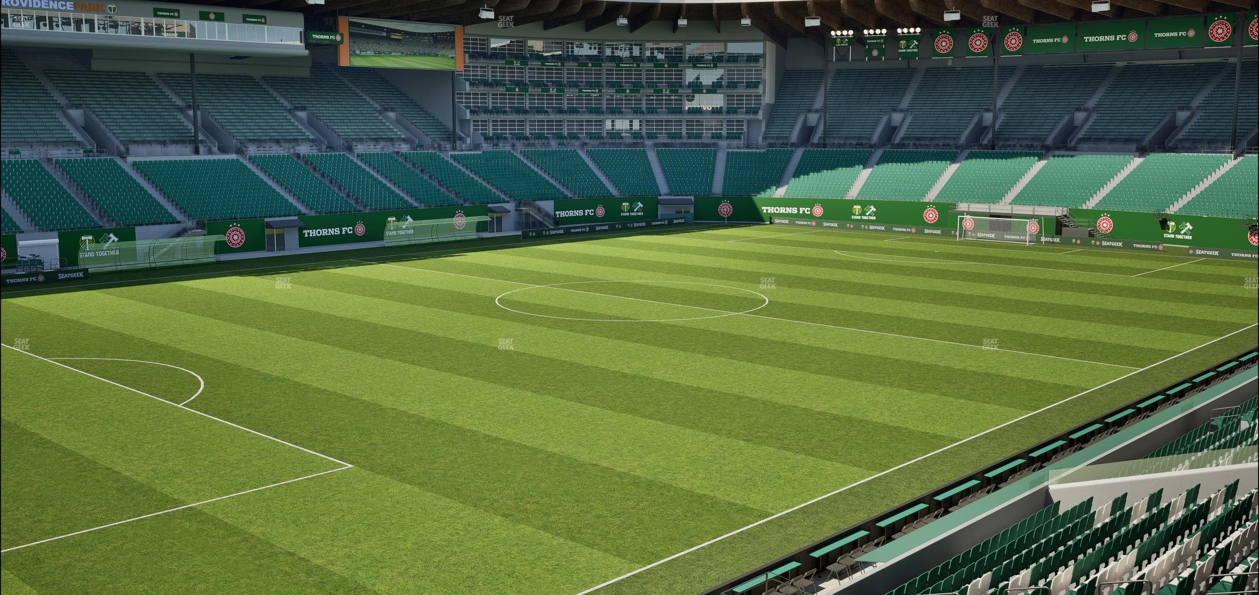 Providence Park - Section Loge 8 Seat View