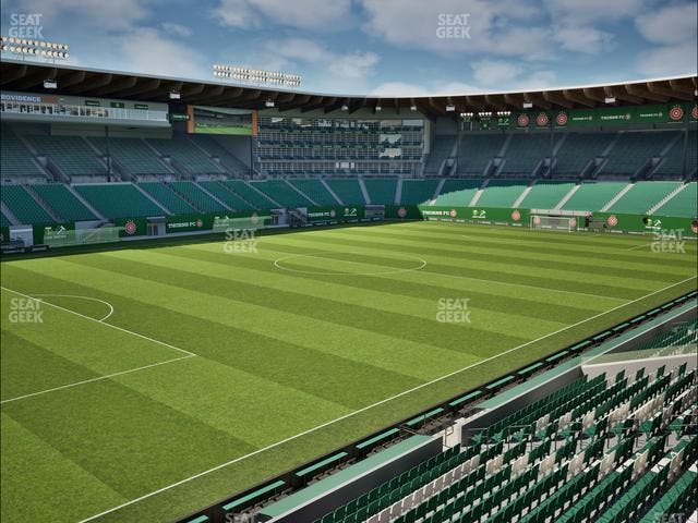 Providence Park - Section Loge 8 Seat View