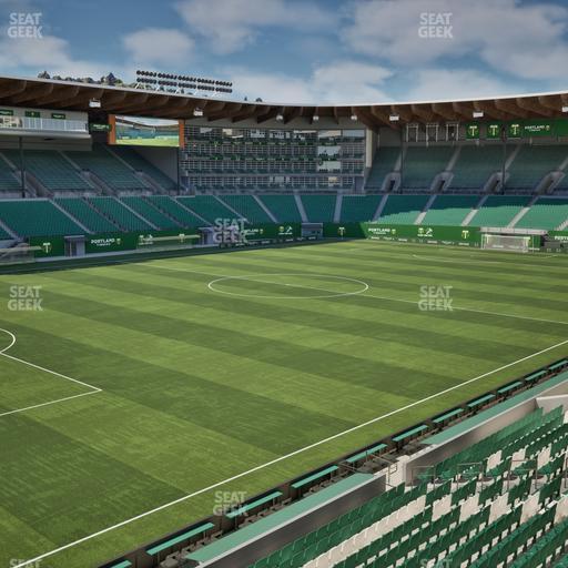 Providence Park - Section Loge 8 Seat View