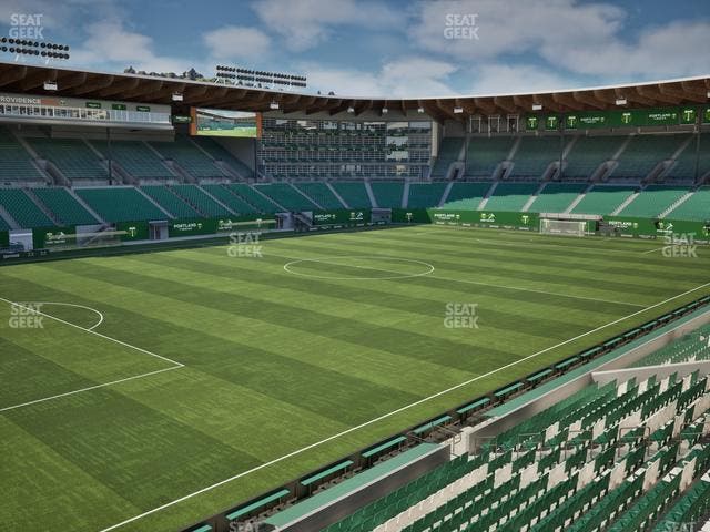 Providence Park - Section Loge 8 Seat View