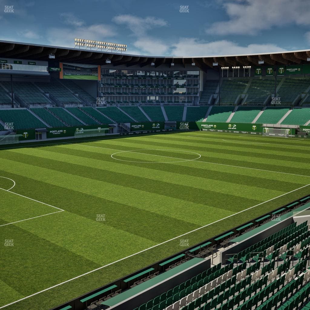 Providence Park - Section Loge 8 Seat View
