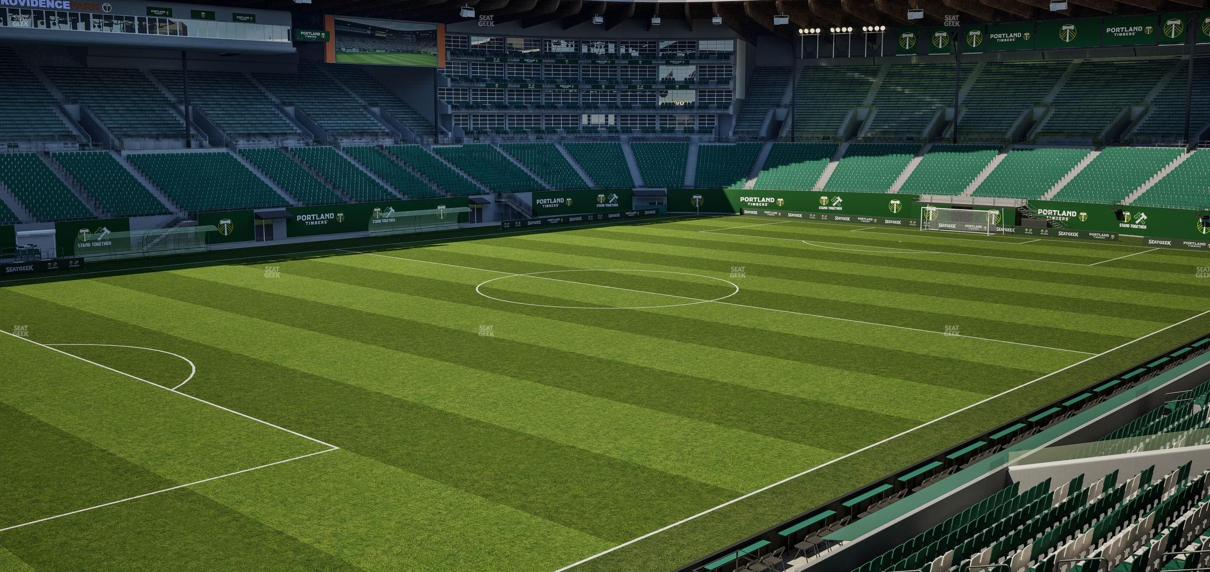 Providence Park - Section Loge 8 Seat View