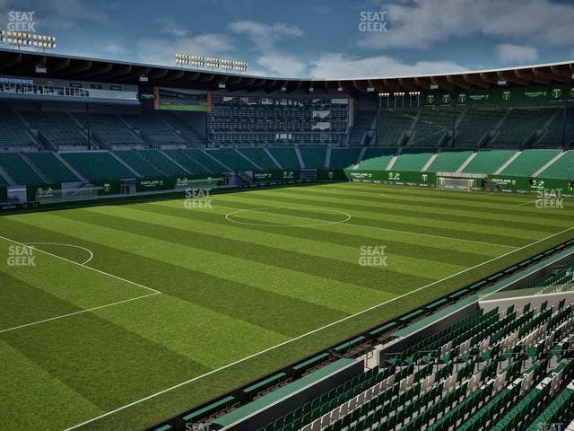 Providence Park - Section Loge 8 Seat View