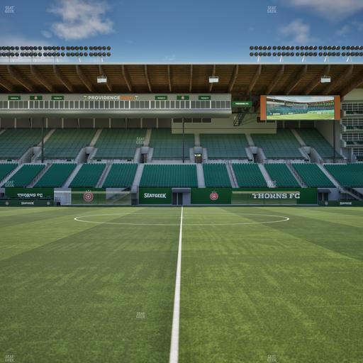 Providence Park - Section Pitchside Seats Seat View
