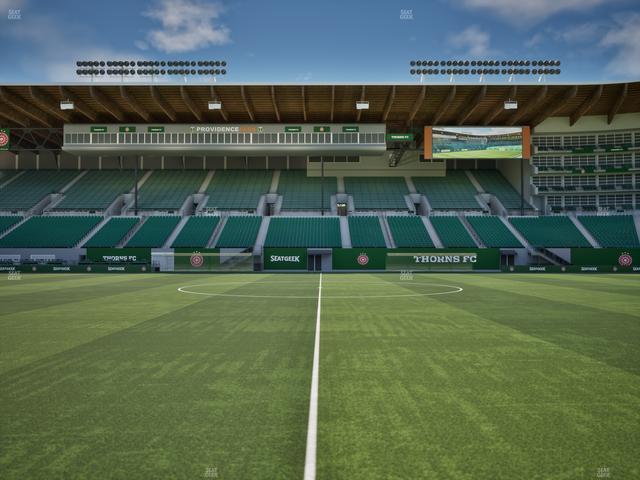 Providence Park - Section Pitchside Seats Seat View Providence Park - Section Pitchside Seats Seat View