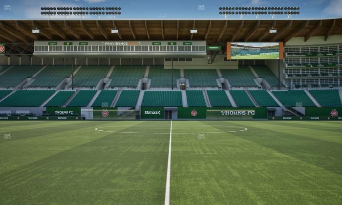 Providence Park - Section Pitchside Seats Seat View