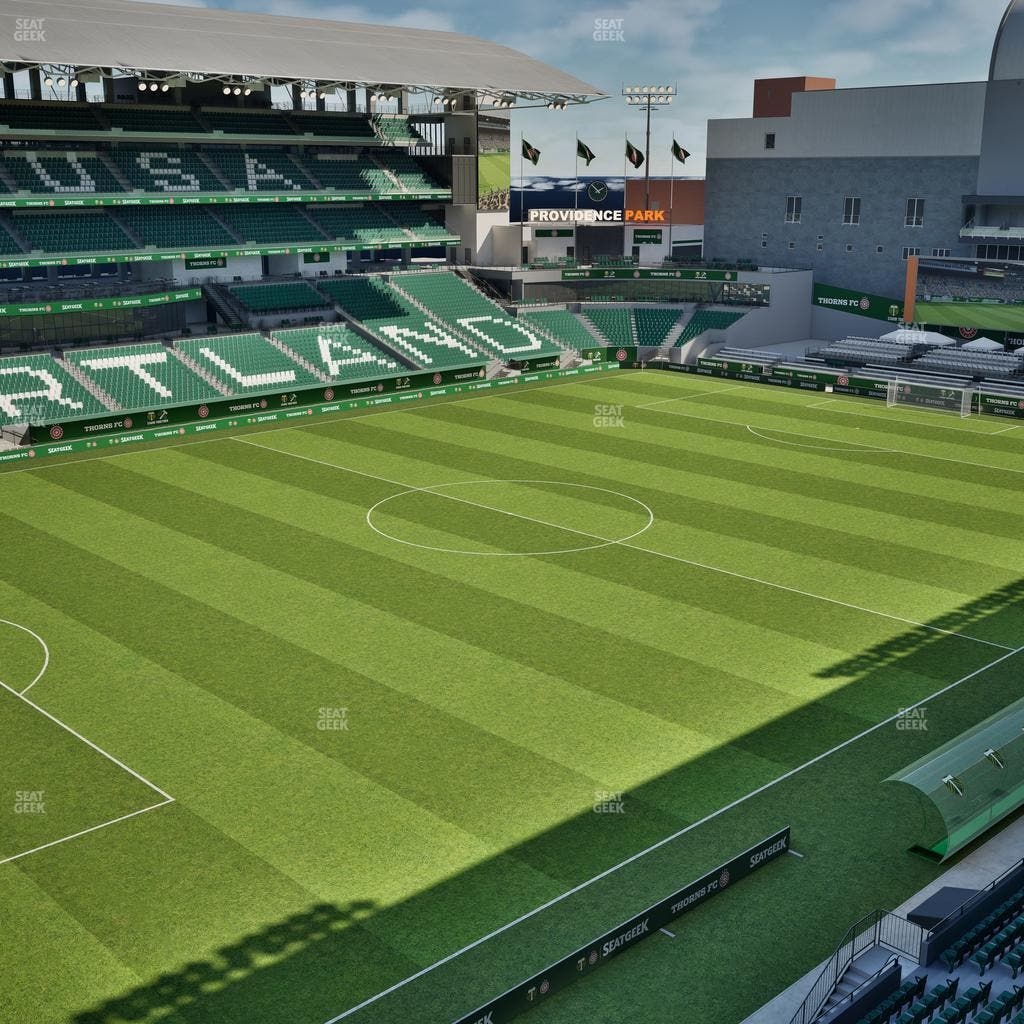 Providence Park - Section Suites Seat View