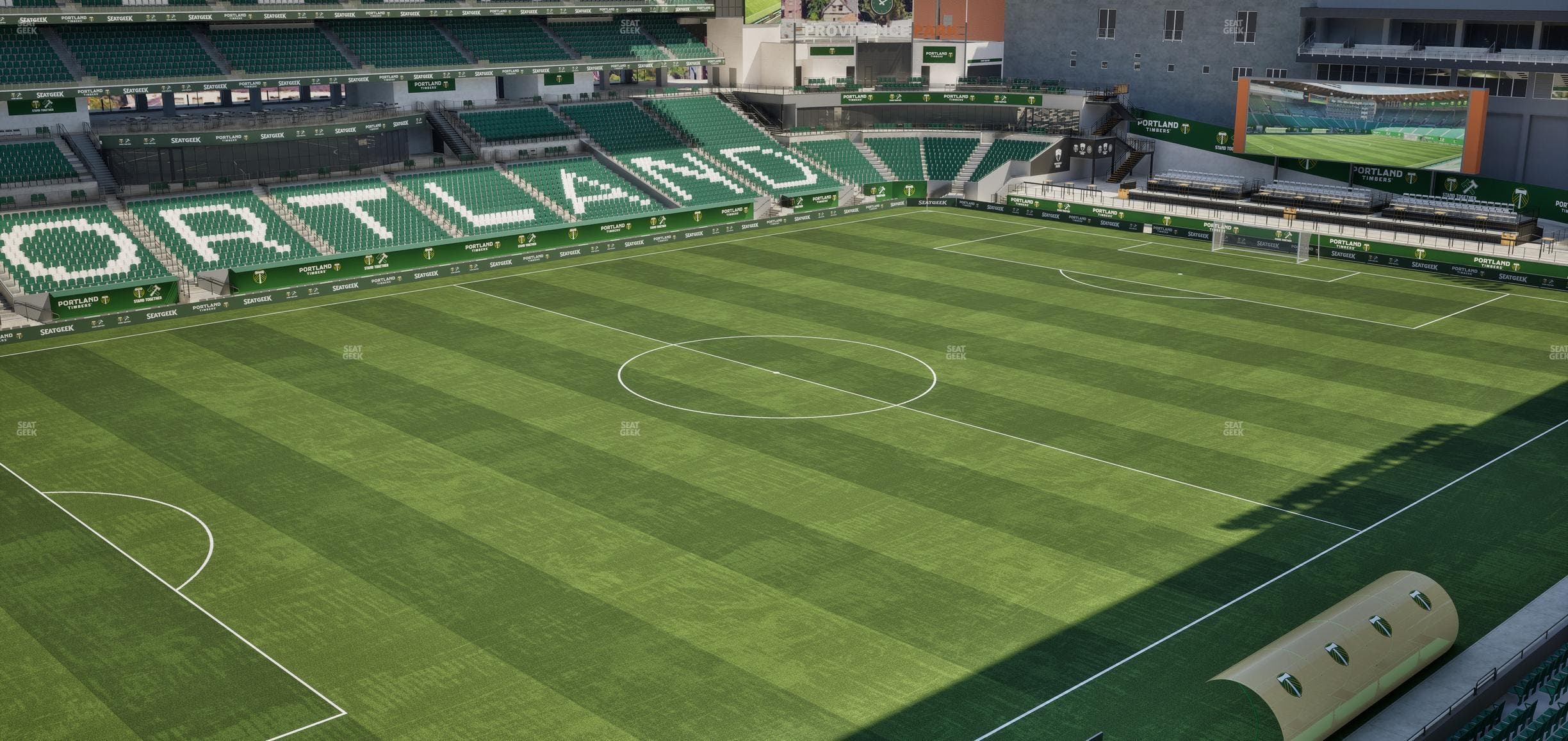 Providence Park - Section Suites Seat View