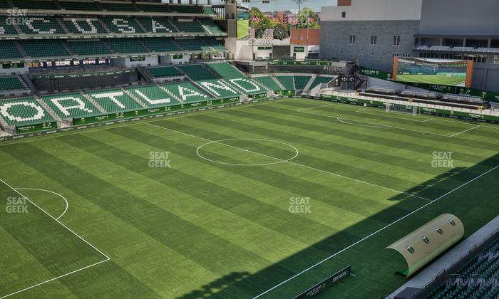 Providence Park - Section Suites Seat View
