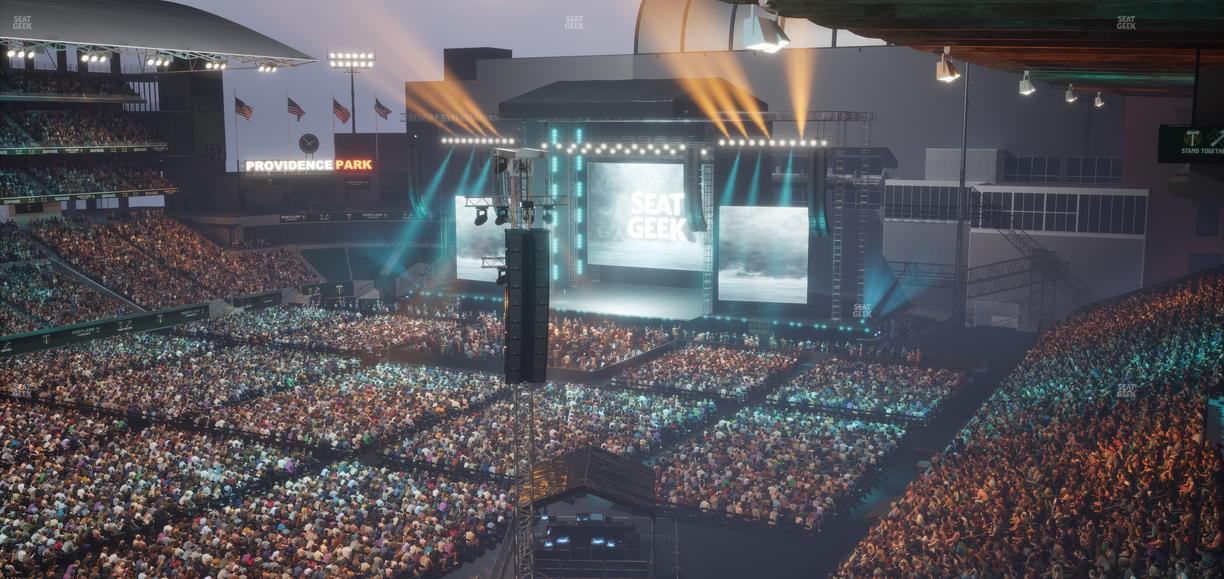 Providence Park - Section Suites Seat View