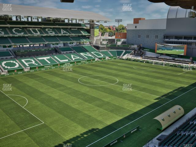 Providence Park - Section Suites Seat View Providence Park - Section Suites Seat View