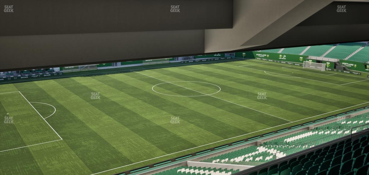 Providence Park - Section Tanner Ridge 1 Seat View