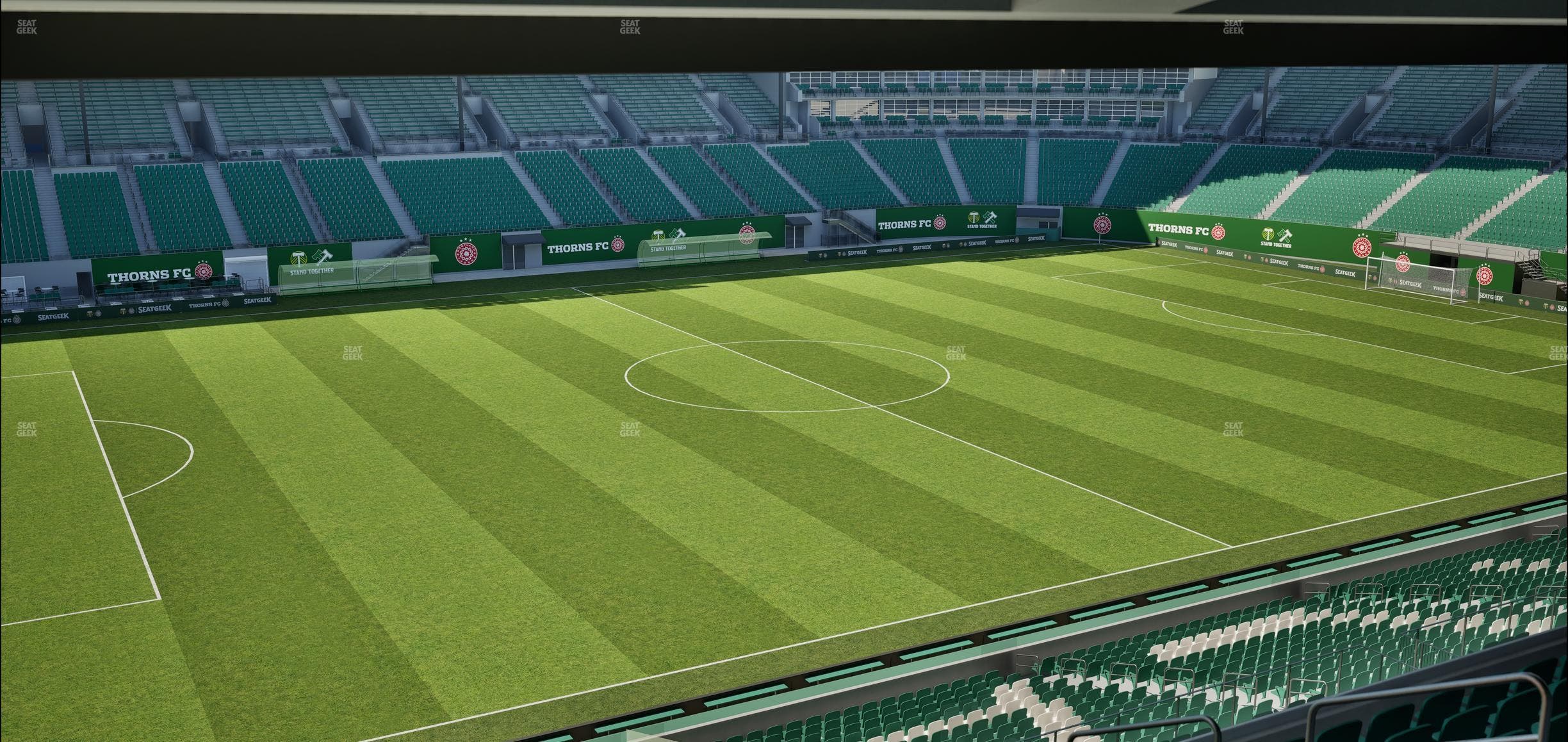 Providence Park - Section Tanner Ridge 2 Seat View