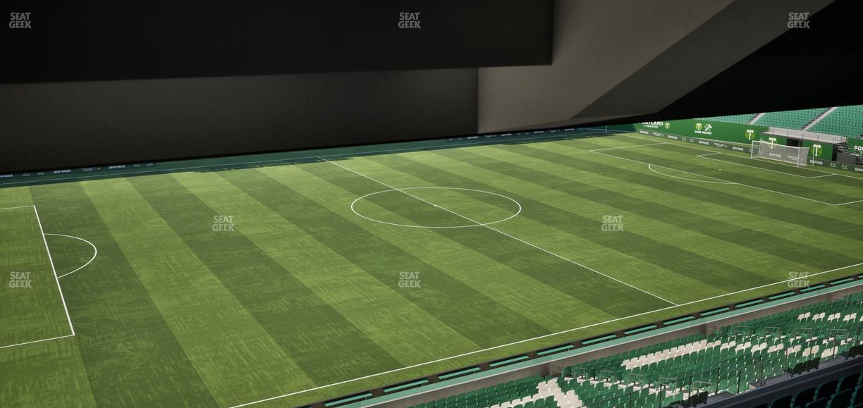 Providence Park - Section Tanner Ridge 2 Seat View