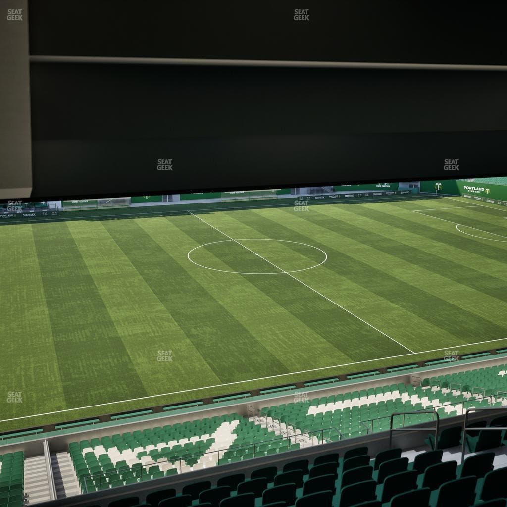 Providence Park - Section Tanner Ridge 3 Seat View