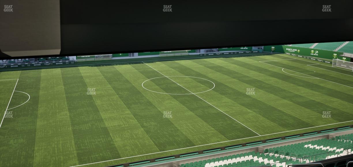 Providence Park - Section Tanner Ridge 3 Seat View