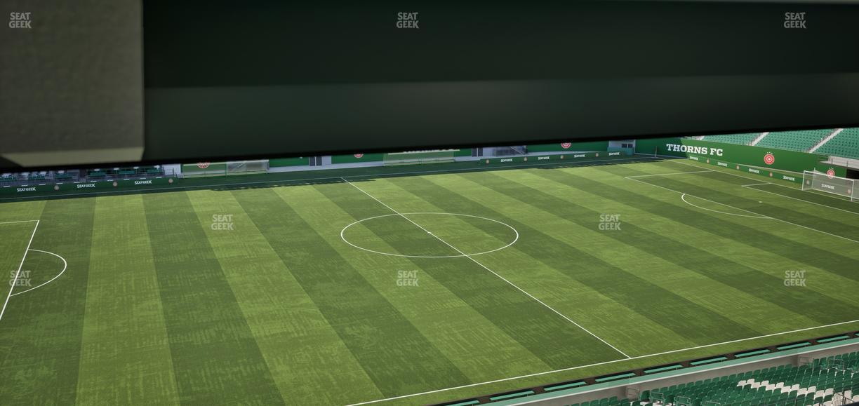 Providence Park - Section Tanner Ridge 3 Seat View