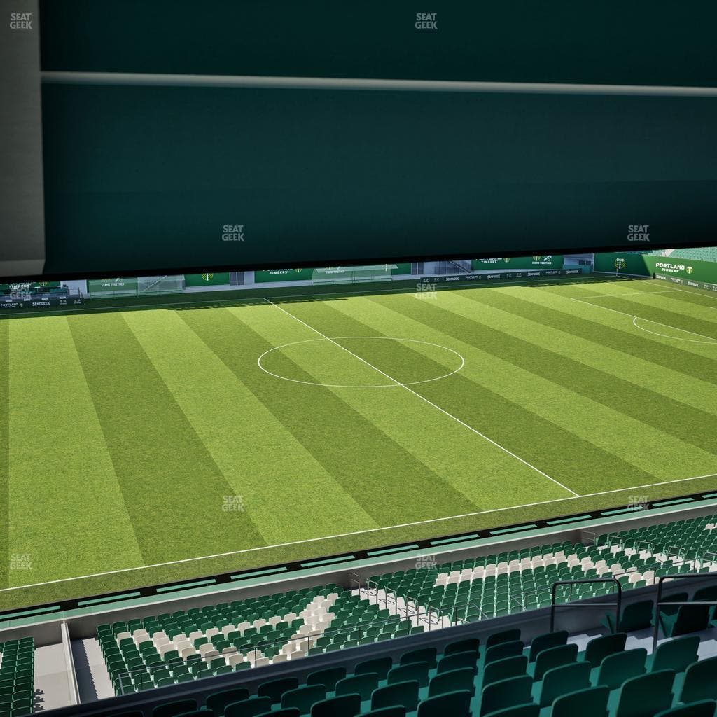Providence Park - Section Tanner Ridge 3 Seat View
