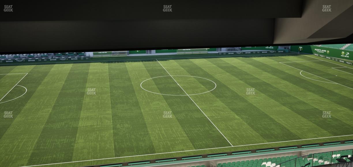 Providence Park - Section Tanner Ridge 4 Seat View