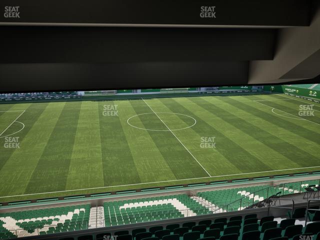 Providence Park - Section Tanner Ridge 4 Seat View