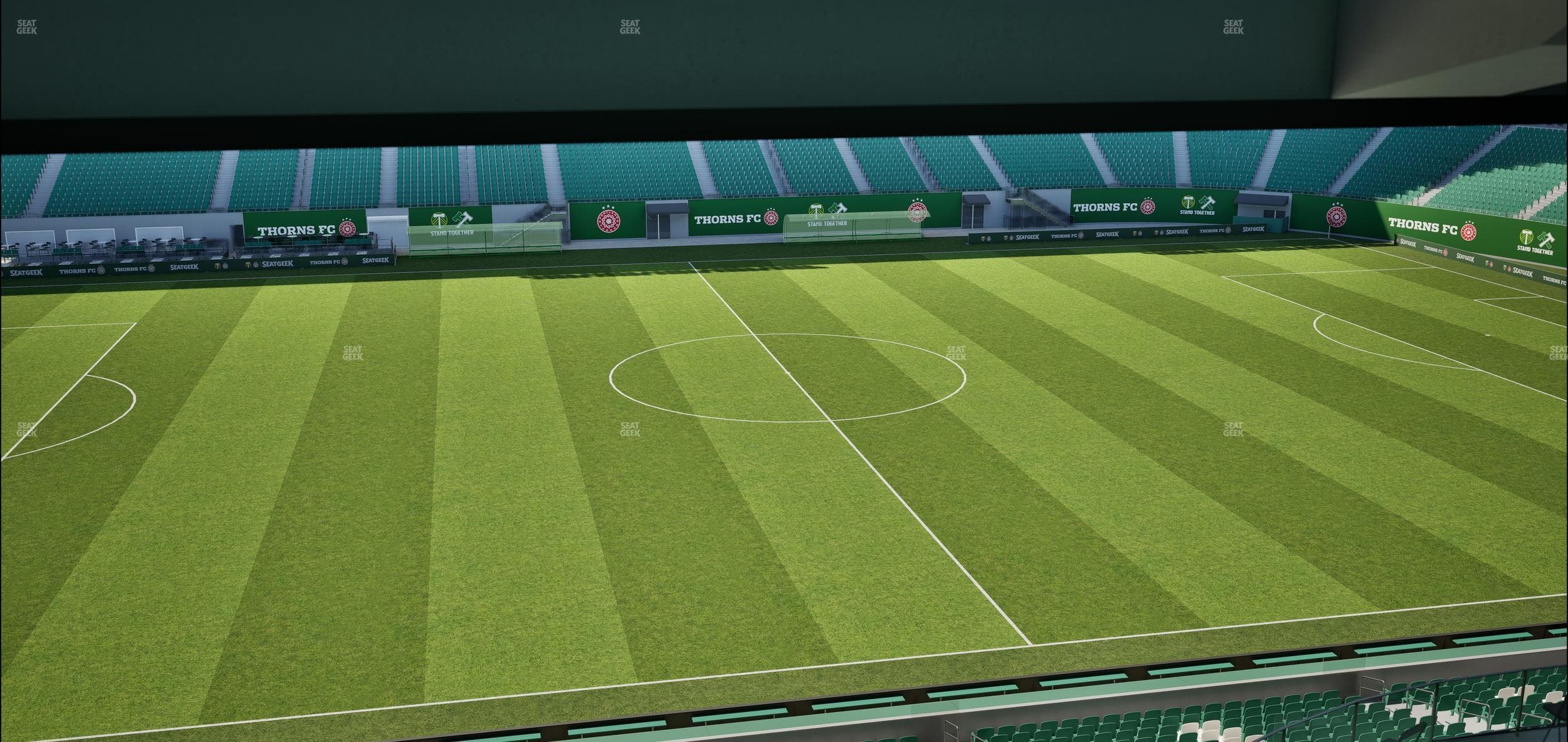 Providence Park - Section Tanner Ridge 4 Seat View