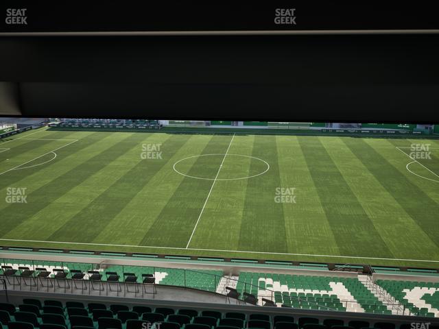 Providence Park - Section Tanner Ridge 6 Seat View