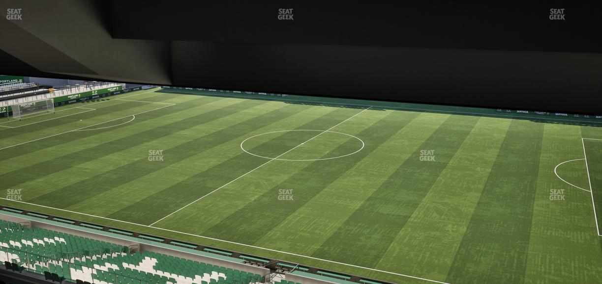 Providence Park - Section Tanner Ridge 8 Seat View