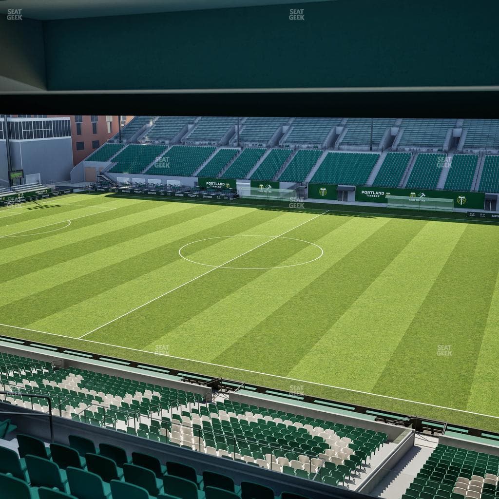 Providence Park - Section Tanner Ridge 8 Seat View
