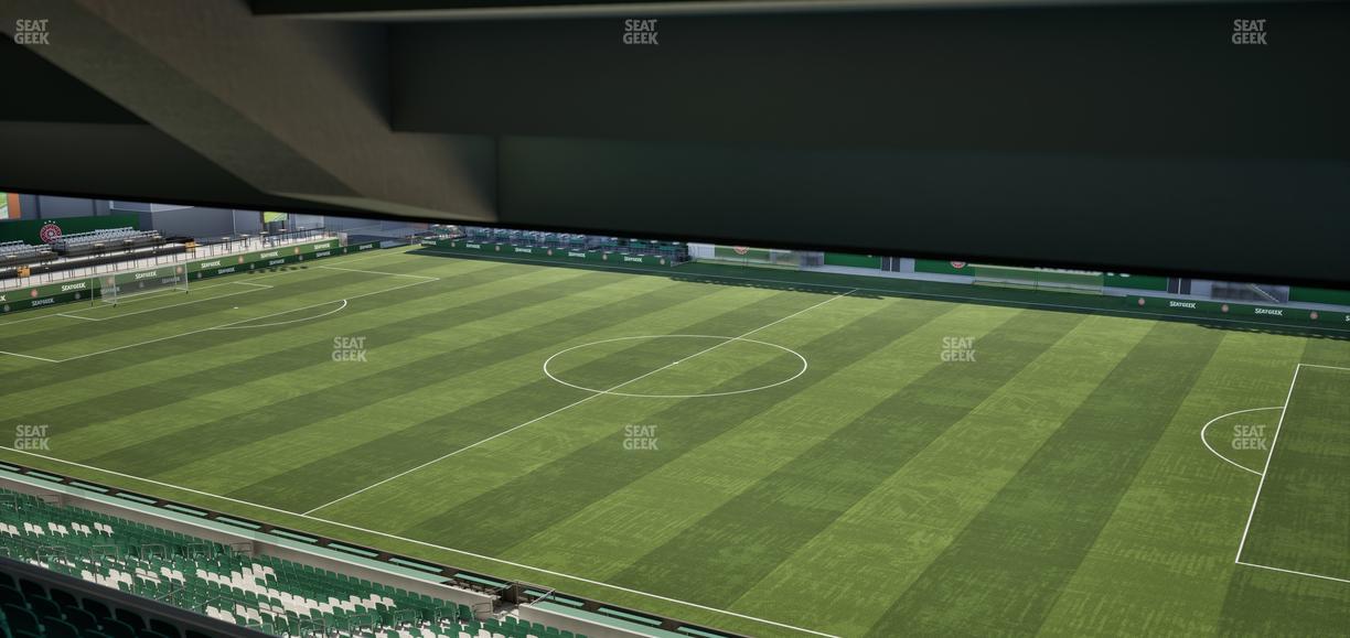 Providence Park - Section Tanner Ridge 9 Seat View