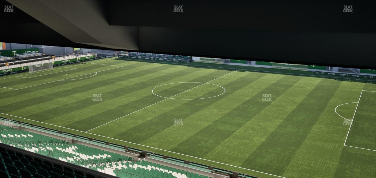 Providence Park - Section Tanner Ridge 9 Seat View