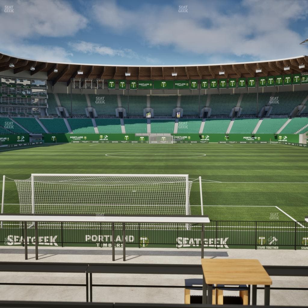 Providence Park - Section The Pub Beer Patio Seat View