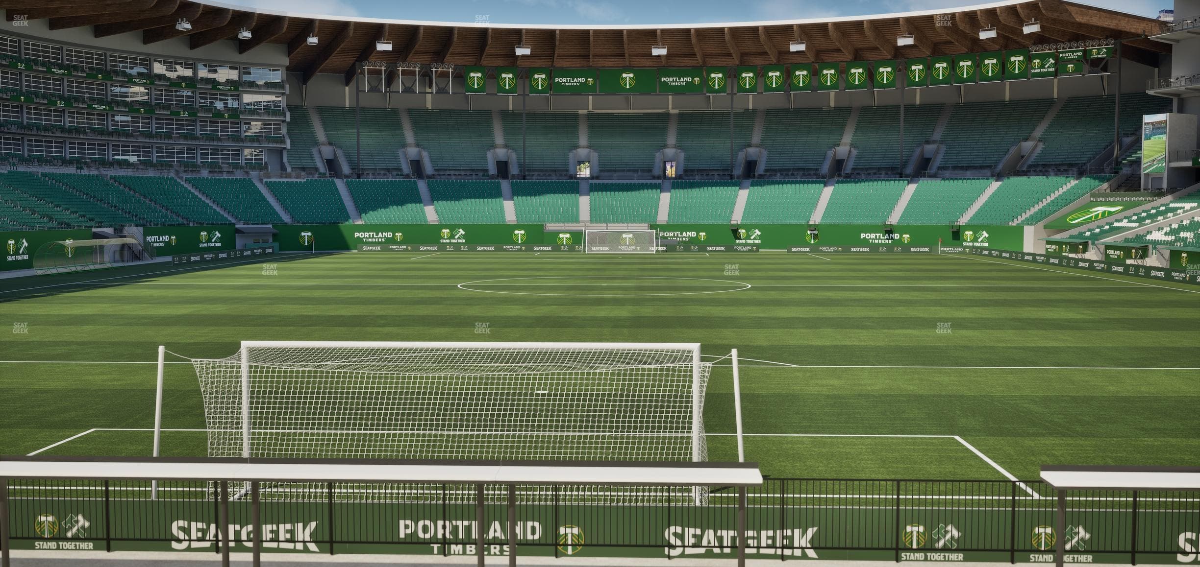 Providence Park - Section The Pub Beer Patio Seat View