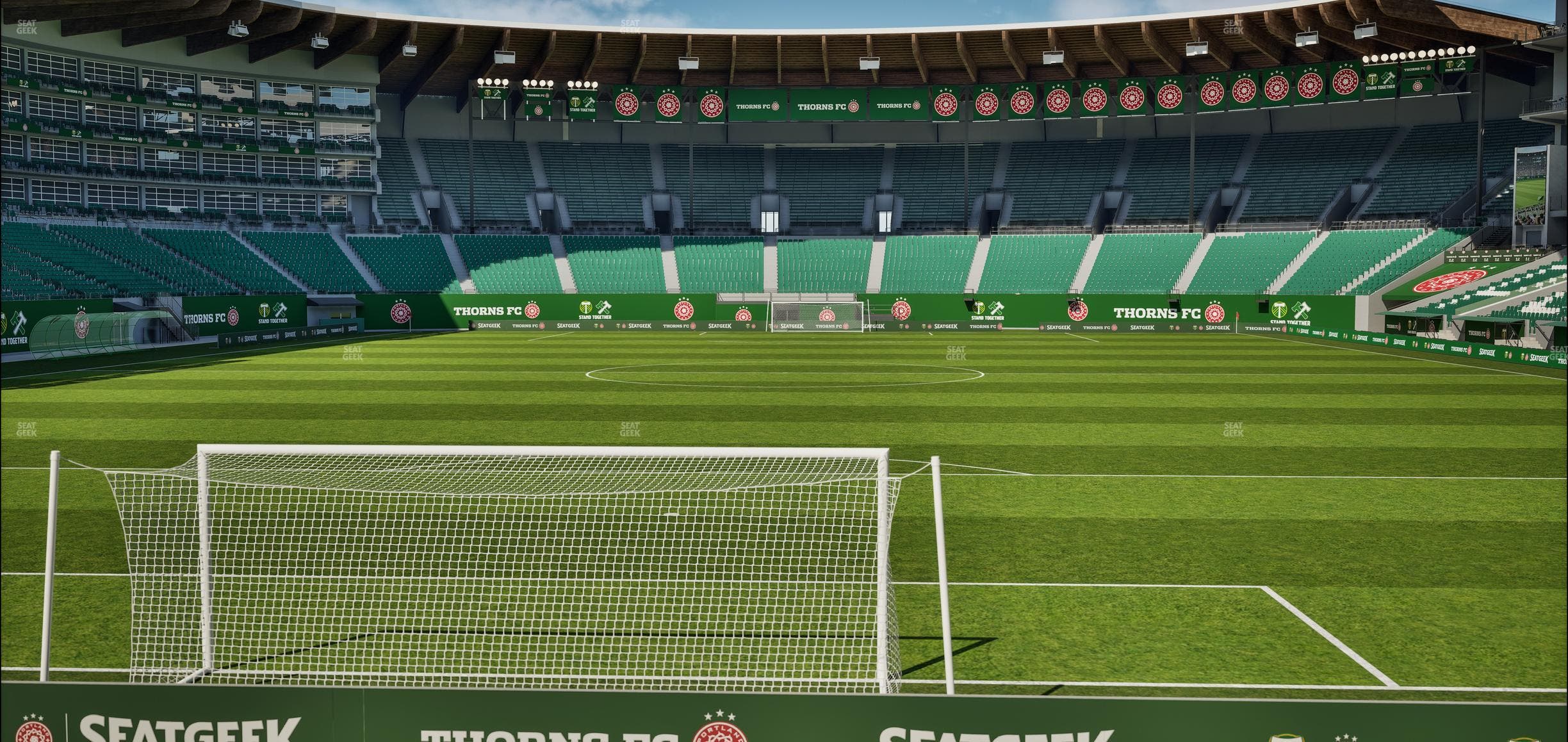 Providence Park - Section The Pub Beer Patio Seat View