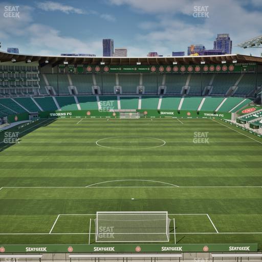 Providence Park - Section The Pub Beer Patio Seat View