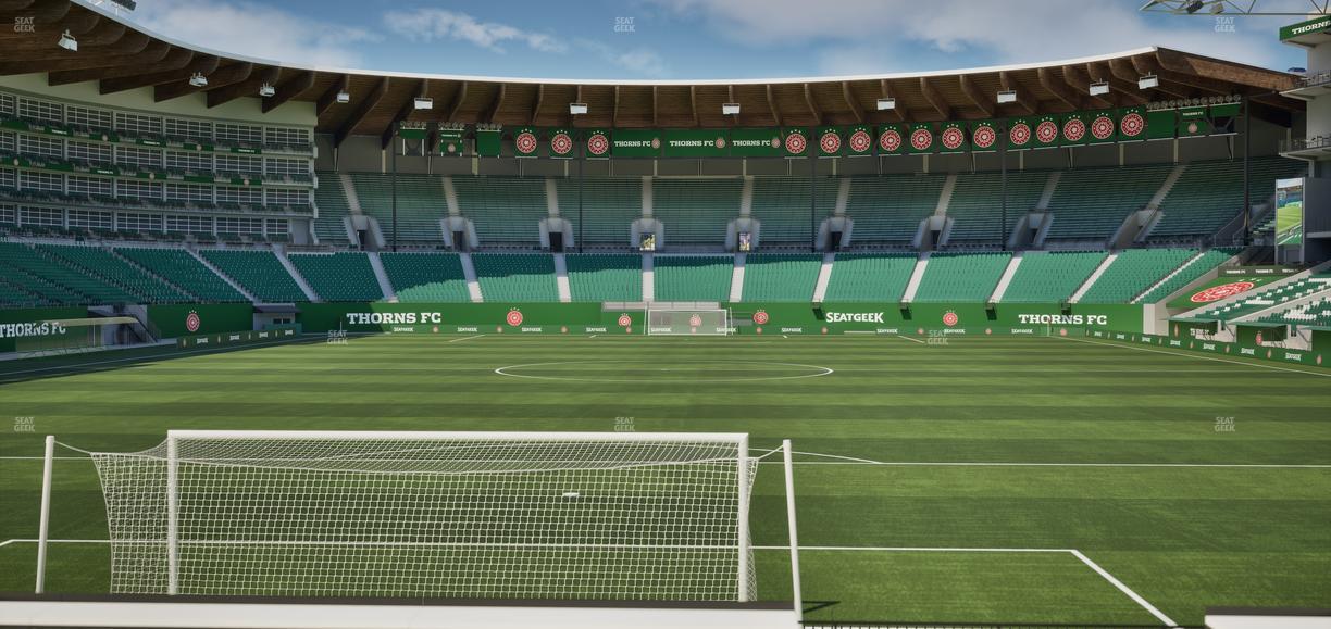 Providence Park - Section The Pub Beer Patio Seat View