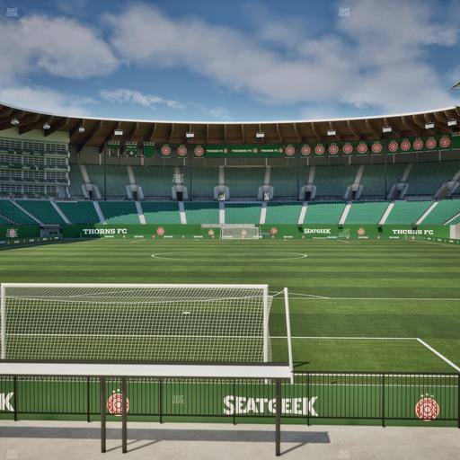 Providence Park - Section The Pub Beer Patio Seat View