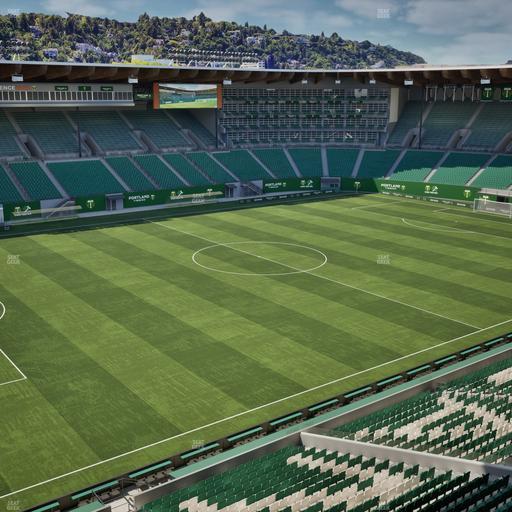 Providence Park - Section Toyota Terrace 1 Seat View