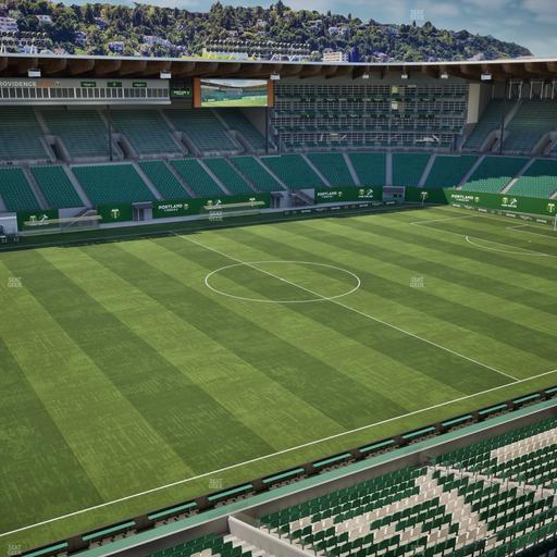 Providence Park - Section Toyota Terrace 2 Seat View