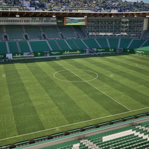 Providence Park - Section Toyota Terrace 3 Seat View