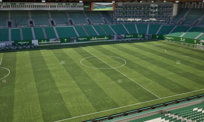 Providence Park - Section Toyota Terrace 3 Seat View