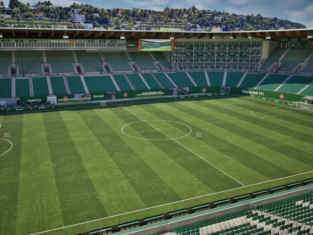 Providence Park - Section Toyota Terrace 3 Seat View