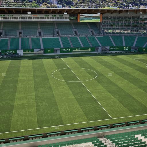 Providence Park - Section Toyota Terrace 4 Seat View
